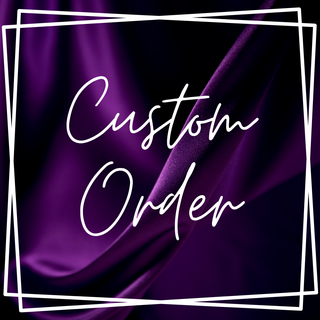 Custom Order: 6ft Balloon Garland Installation- Purple, Black, and Silver