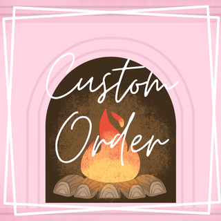 Custom Order: SheTalks Fireside Chat Decor