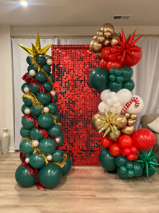 Holiday Chic Christmas Backdrop | December 2024