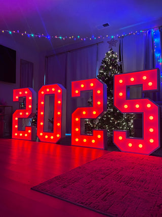 Marquee Number Rental