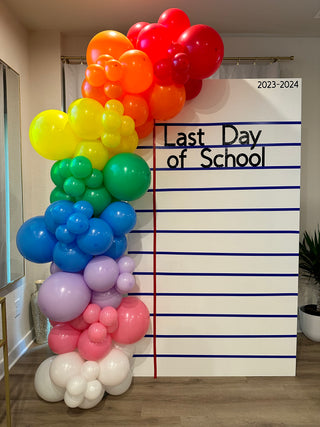 Schools Out Notebook Backdrop | June 2024