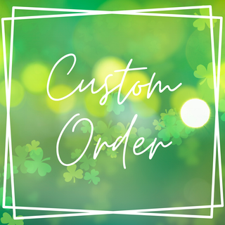 Custom Order: St. Patricks Day Backdrop
