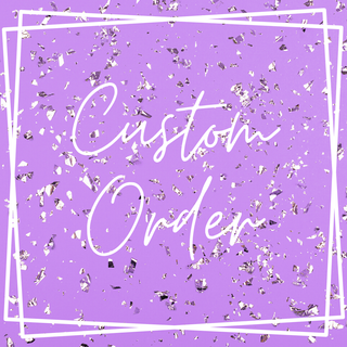 Custom Order: Purple Sweet Sixteen