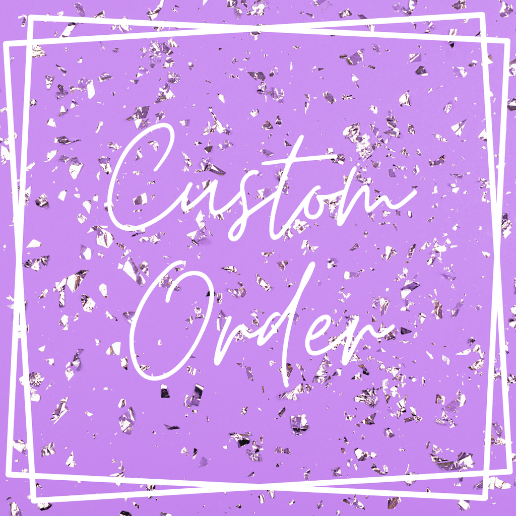 Custom Order: Purple Sweet Sixteen