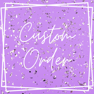 Custom Order: Purple Sweet Sixteen