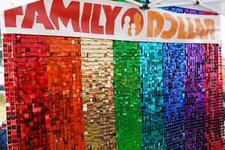 Rainbow Shimmer Wall Rental