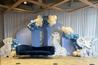 Blue Balloons in Norfolk, Virginia