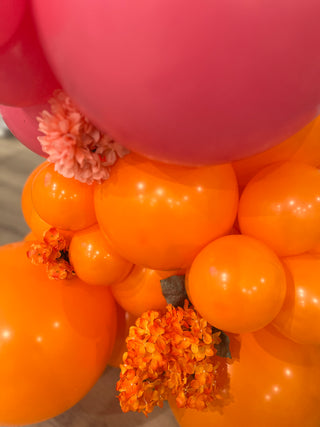 Golden Sunset with Floral Backdrop | April 2024