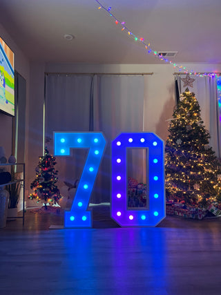 Marquee Number Rental