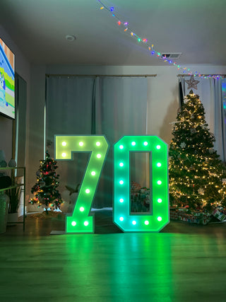 Marquee Number Rental