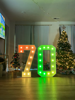Marquee Number Rental