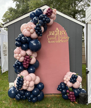 A Berry Sweet Baby is on the Way Backdrop