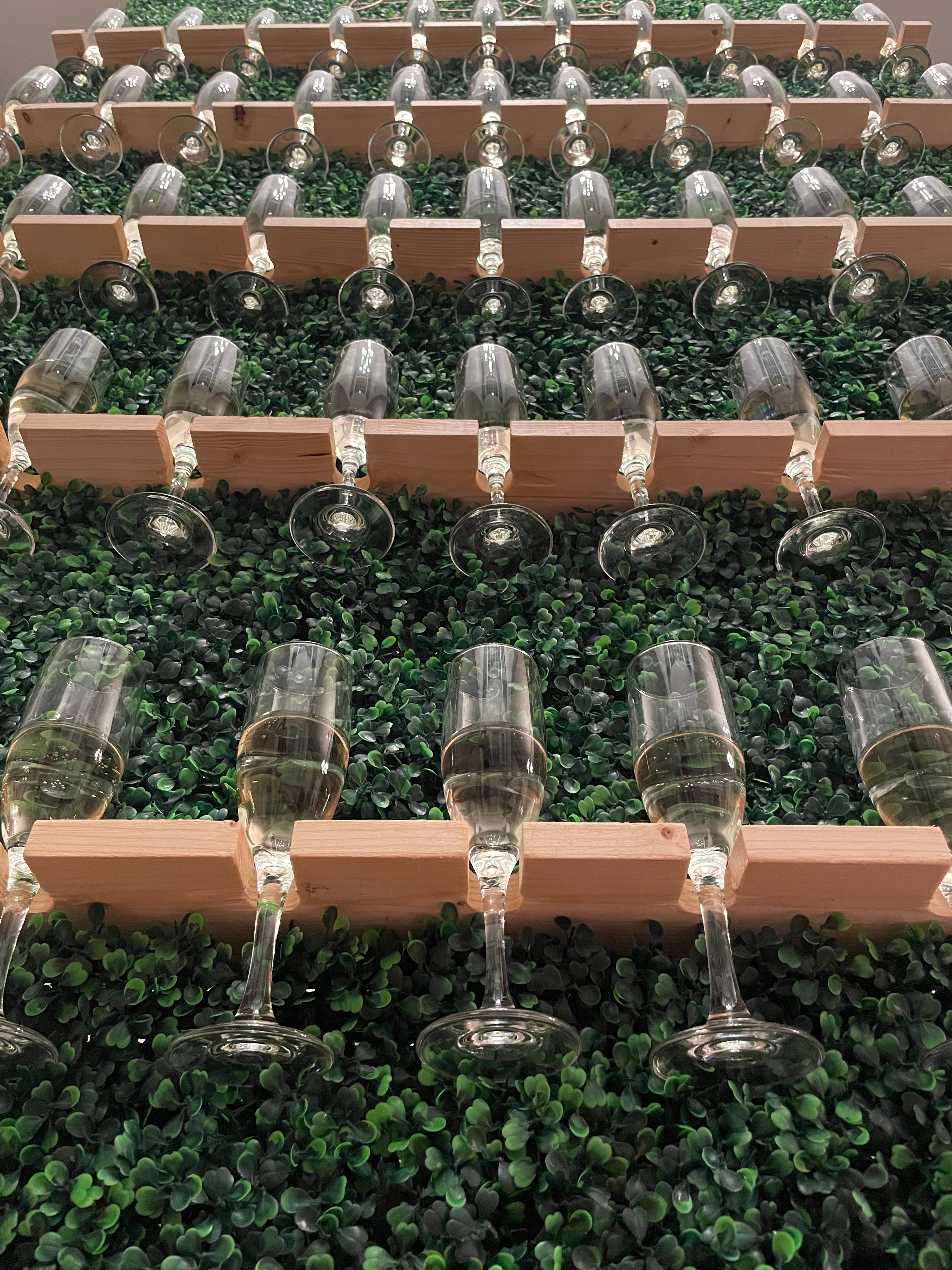 Greenery Champagne Wall Rental
