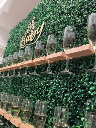 Greenery Champagne Wall Rental