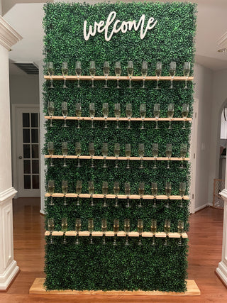 Greenery Champagne Wall Rental