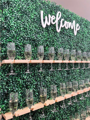 Greenery Champagne Wall Rental