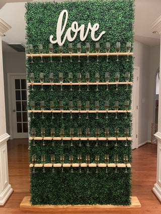 Greenery Champagne Wall Rental