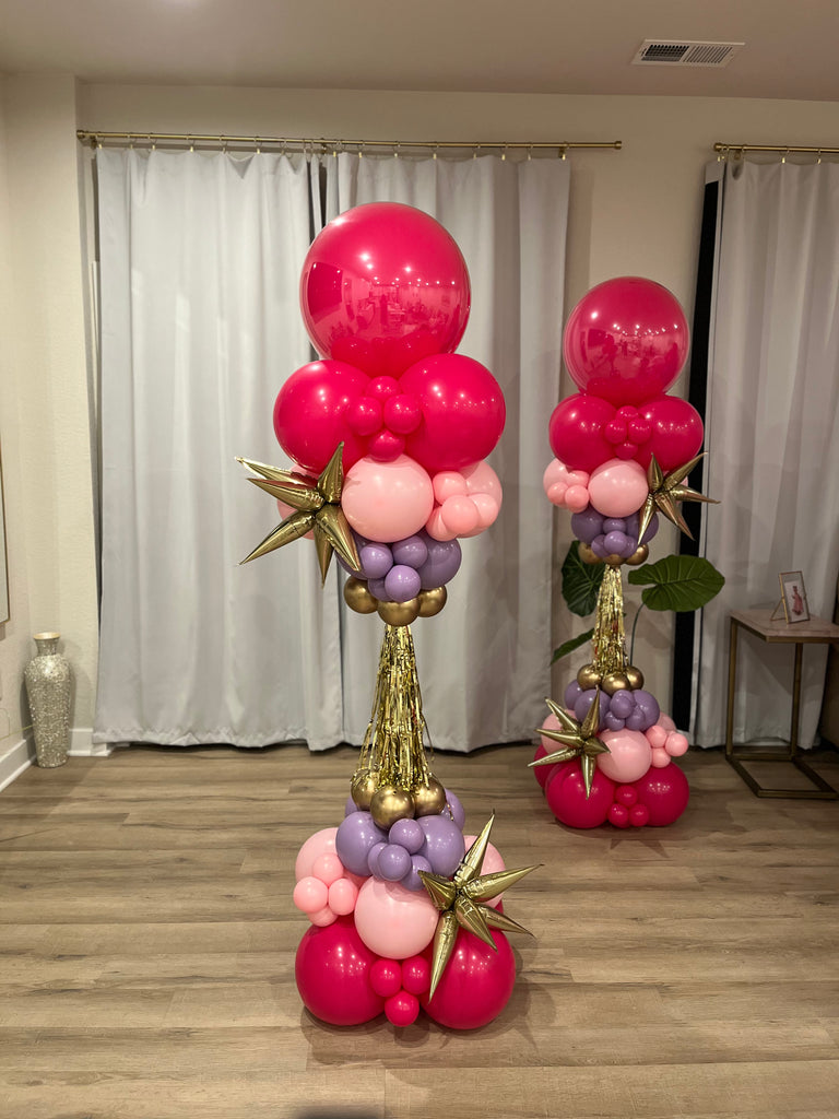 One-on-One Balloon Classes: Crazy Towers Balloon Column