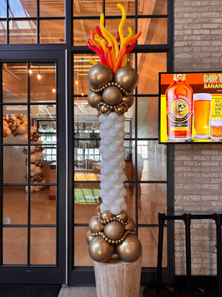 Olympic Flame Balloon Column
