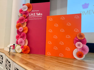 Double Custom Backdrop Rental