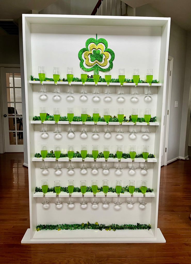 Shamrock Champagne Wall Rental- Servicing Virginia Only